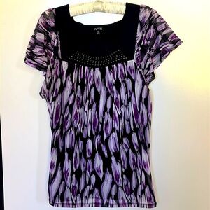 Apt. 9 Short Sleeve Blouse Size 1X